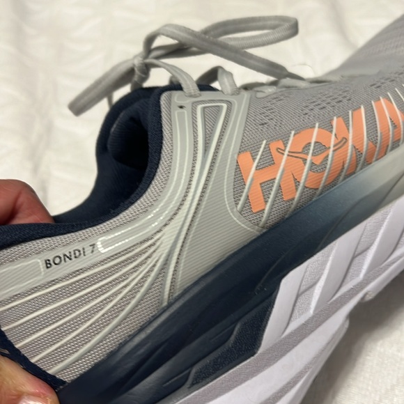 Hoka One One Bondi 7 sz 8.5 running shoe - Picture 7 of 7